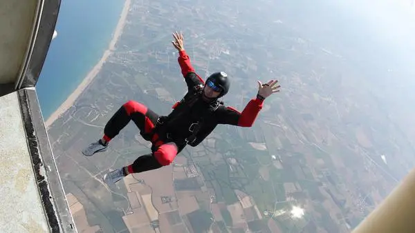 Skydiving at Empuriabrava, Spain